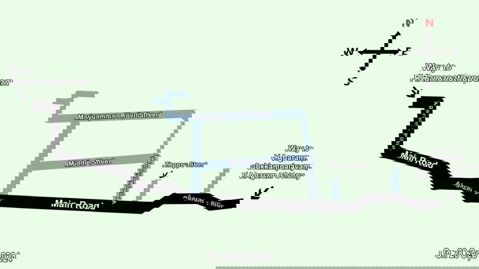 A.Andipalayam Roadmap
