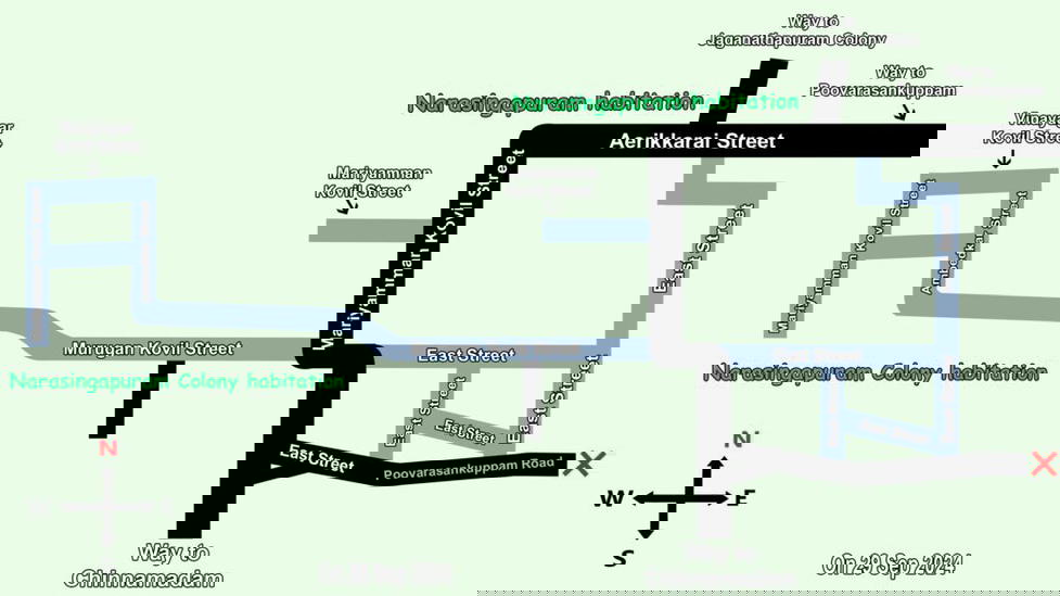Narasingapuram Roadmap
